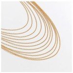 Gold Multi-Layered Tassel Body Chain Jewelry