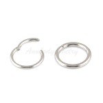 Steel Hinged Nose Ring & Septum Clicker Hoop