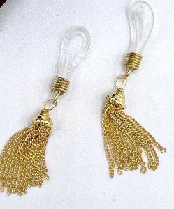 Tassel Non-Piercing Nipple Rings - Body Jewelry