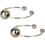 Non-Piercing Silver Nipple Jewelry for Body