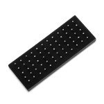 60PC Silver Stainless Steel CZ Nose Rings Set