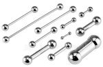 Surgical Steel Industrial Tragus and Nipple Barbell
