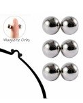 Magnetic 8mm Non-Piercing Nipple Bar Rings