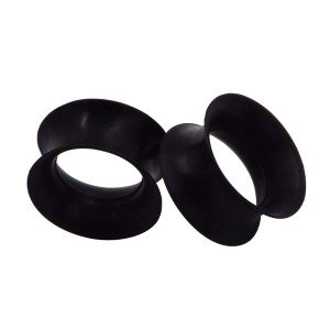 Sleek Silicone Ear Tunnels for Comfortable Wear