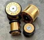 Gold Plated 357 Magnum Bullet Ear Plugs