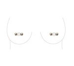 Magnetic Non-Piercing Faux Nipple Barbell Stud
