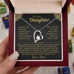 Custom Necklace Gift for Daughter from Dad