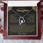 Custom Necklace Gift for Daughter from Dad
