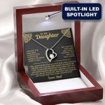 Custom Necklace Gift for Daughter from Dad