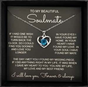Soulmate Necklace - Perfect Gift for Her