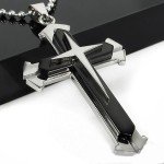 Men's and Women's Stainless Steel Cross Necklaces
