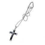 Men's and Women's Stainless Steel Cross Necklaces