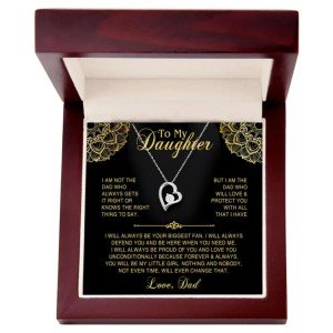 Dad's Necklace Gift for Daughter – Heartfelt Reminder