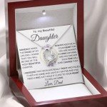 Daughter Necklace from Dad - Heartfelt Gift