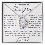 Daughter Necklace from Dad - Heartfelt Gift