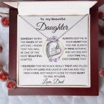 Daughter Necklace from Dad - Heartfelt Gift