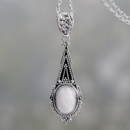 Regal Aura Cultured Pearl Button Earrings Sterling Silver