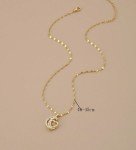 Gold Plated Heart Pendant Necklace for Women