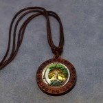 Bohemian Tree of Life Wooden Pendant Necklace