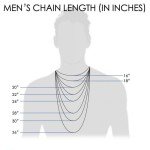 925 Sterling Silver Box Chain Pendant Necklace