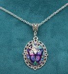 Retro Boho Butterfly Pendant Necklace Romantic Jewelry Gift Women Girls New