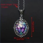 Retro Boho Butterfly Pendant Necklace Romantic Jewelry Gift Women Girls New