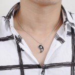 Yin Yang Friendship Pendant Necklaces - 2 Pieces