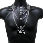 Stainless Steel Figaro Chain Necklace for Everyone