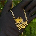 Personalized Cartoon Necklace for Kids' Birthdays