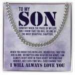 Love From Dad And Mom Necklace for Son