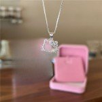 Kawaii Hello Kitty Clavicle Chain Pendant Necklace