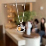 Kawaii Hello Kitty Clavicle Chain Pendant Necklace