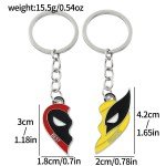 Deadpool & Wolverine Best Friends Necklace Set