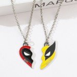 Deadpool & Wolverine Best Friends Necklace Set