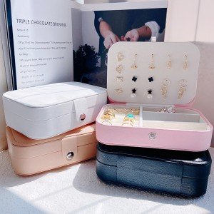 Large Capacity Portable Jewelry Storage Box