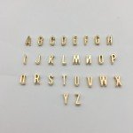 Peach Letter Necklace - Stylish Single Layer Design