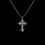 Y2K Gothic Big Cross Pendant Necklace for All