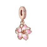Pink Murano Glass Beads for Pandora Jewelry