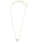 Kendra Scott Heart Pendant Necklace in Gold