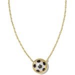 Kendra Scott Stylish Soccer Pendant Necklace