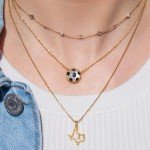 Kendra Scott Stylish Soccer Pendant Necklace