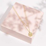 Gold Plated Star & Butterfly Pendant Necklace