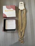 MJartoria Gold Layered Necklaces for Women Trendy Retro Coin Pendant Necklace Dainty Chunky Chain Choker Necklaces for Jewelry Birthday Gifts (Gold, A-Retro Coin-5 in 1 Layered)