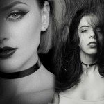 PINCHUAN 4PCS Black Choker Necklace for Women Velvet Choker Heart Pendant Necklace Classic Lace Choker Necklaces Gothic Lace Chokers Choker Gifts-4PCS Black/B