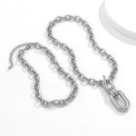 Women's Jewelry Exaggerated Chunky Mult-Layer Chain Choker Necklace 88-O