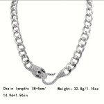 Snake Choker Jewelry Sexy Gothic Reptile Animal Chain Necklace