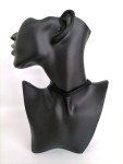 Black Velvet Choker Necklace Collar 90s Retro