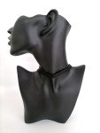 Black Velvet Choker Necklace Collar 90s Retro