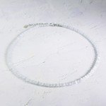Selenite Choker Delicate Stone Beads Necklace Satin Spar Crystal Dainty Choker