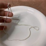 Popular Sparkling Necklace For Women Clavicle Chain Choker Fashion Jewelry Wedding Party Birthday Gift